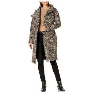 Daily Ritual Women's Quilted Long Coat
